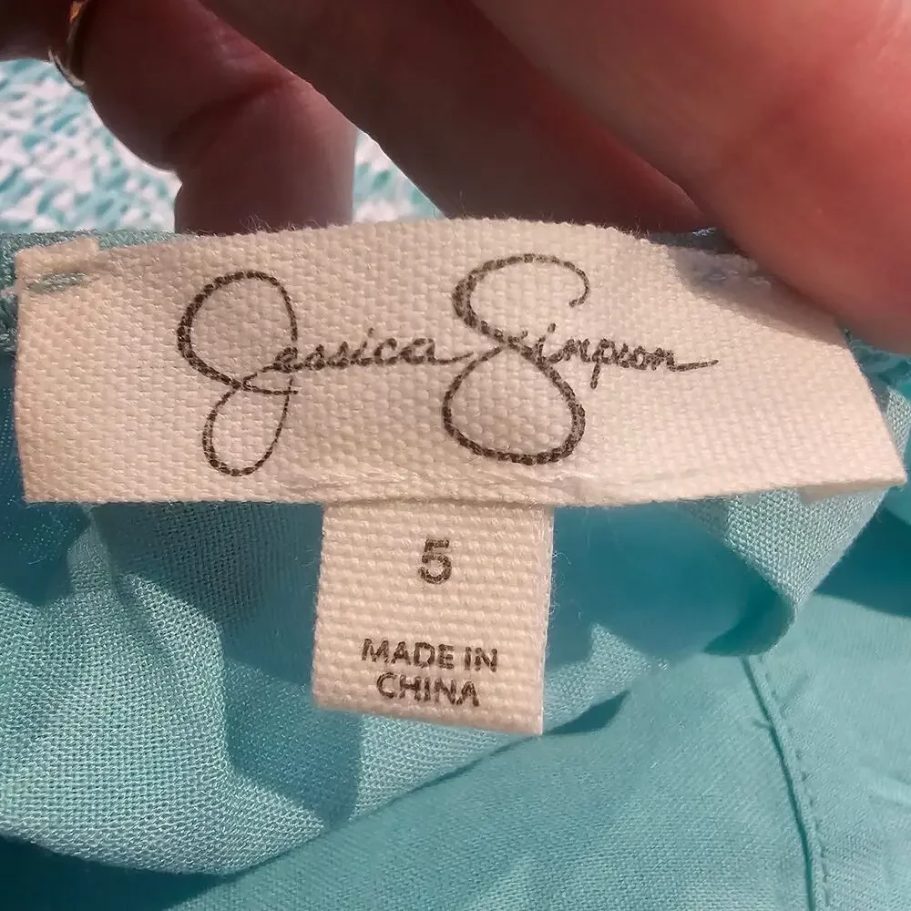 Jessica Simpson Girls Size 6 NWT 2 Swimsuit Cover Up Sets UPF 50 Beach Bundle